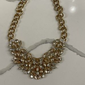 Blingy wow piece statement necklace